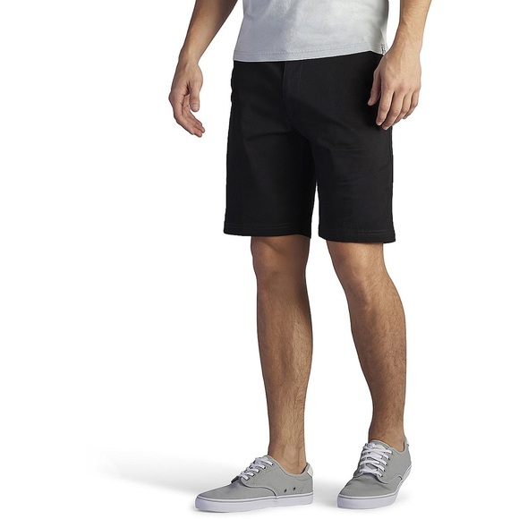 Lee Men's Black Extreme Comfort Shorts - Picture 1 of 7
